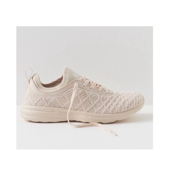 APL Techloom Phantom Sneakers in Cream/Fatigue. - Picture 3 of 13